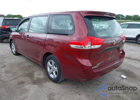 2014 Toyota Sienna L V6 7 Passenger из США, поврежденный, VIN 5TDZK3DC6ES459755